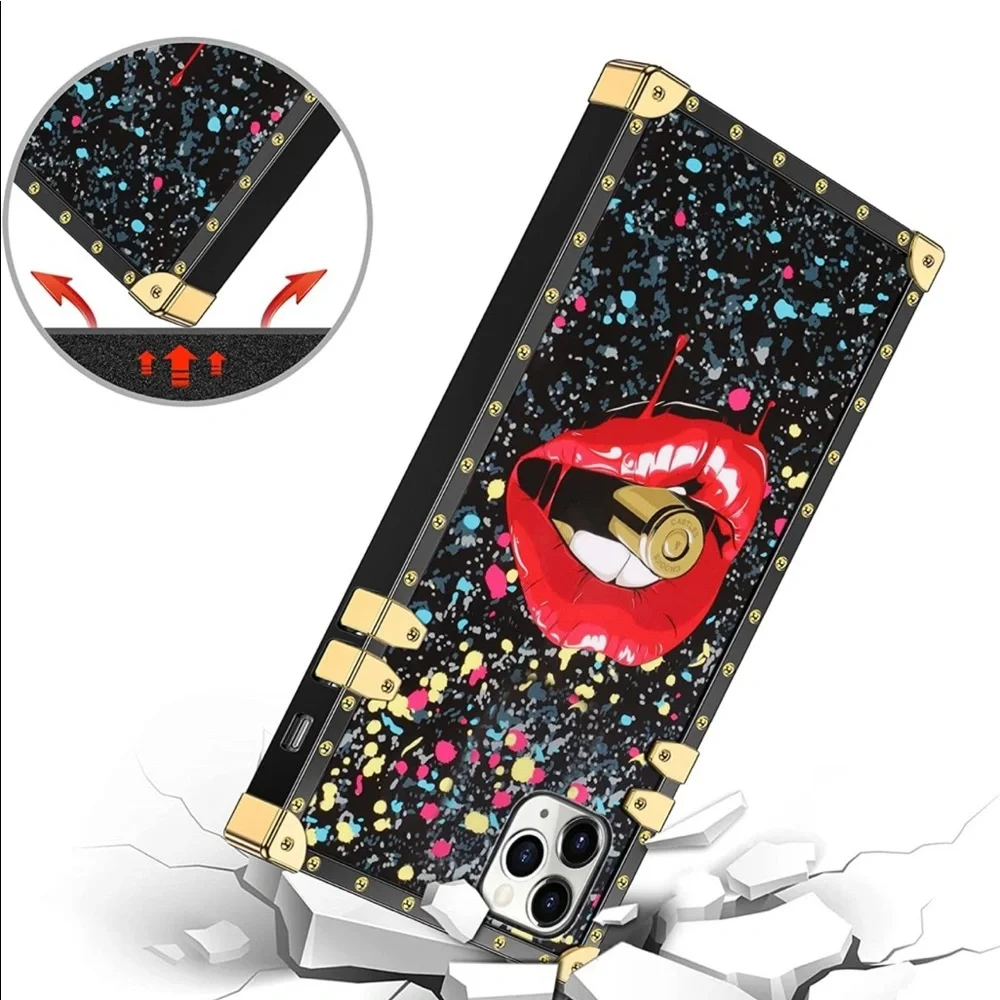 COPY - Iphone 11 Pro Max Case with Kickstand for Girls Women Soft TPU Luxury